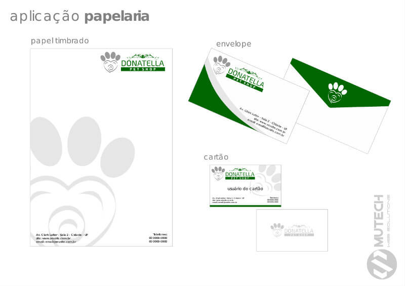 Mutech Logotipo Pet Donatella
